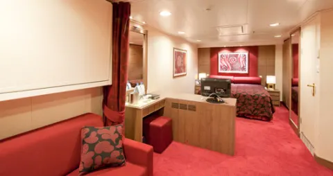 Cabine avec balcon
