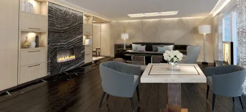 The Haven Deluxe Owner's Suite with Large Balcony