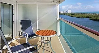 Spacious Ocean View Balcony