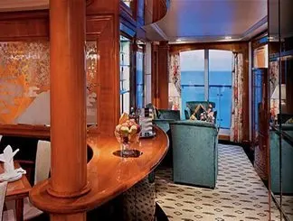 Aft-Facing Owner's Suite with Large Balcony