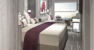 Cabine Edge avec véranda infinie