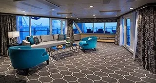 Spacious AquaTheater Suite with Large Balcony - 2 Bedrooms
