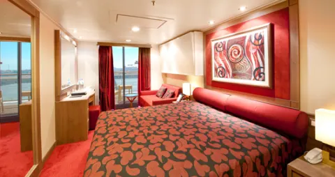 Cabine avec balcon